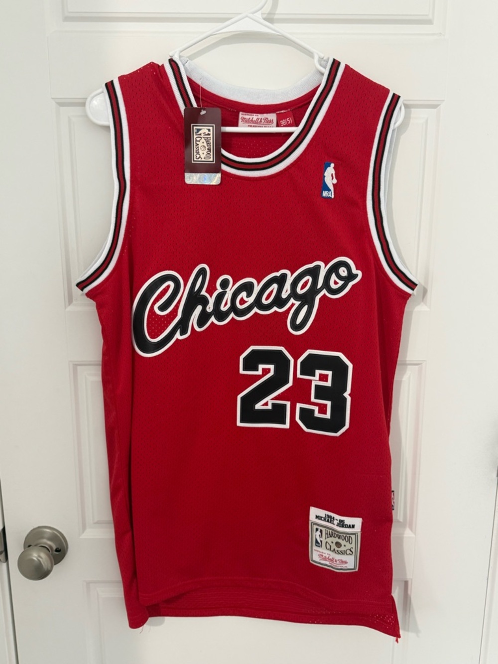 NWT Mitchell & Ness Jordan Rookie Chicago Bulls Jersey Size 36 (S) Brand New